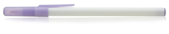 Boligrafo plastico nacional tapa translucida violeta